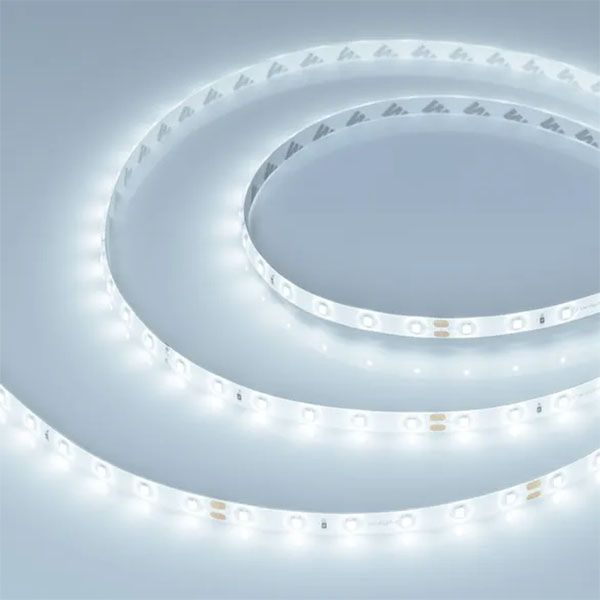 Светодиодная лента Белый холодный 3528 24V  4.8W/m 60Led/метр герм (силикон) 024806(2)  RTW-SE-A60-8mm 10000K  LUX