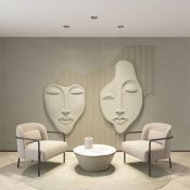 Встраиваемый светильник без лампы DENKIRS INER DK2155-BK GX53 черный круглый