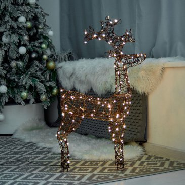 фигура светодиодная ОЛЕНЬ-3 UL-00012363 ULD-M6098-160-SBA WARM WHITE IP44 DEER-3