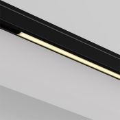 Трековый светильник 10W Белый теплый TR190-1-10W2.7K-B Базис / Basis Levity 2700К чёрный