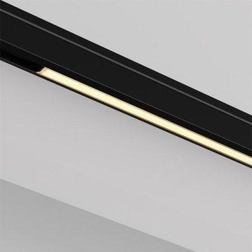 Трековый светильник 10W Белый теплый TR190-1-10W2.7K-B Базис / Basis Levity 2700К чёрный