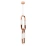 Подвесной светильник   7W Белый дневной 053461 SP-AMPIRIUS-HANG-H331-L120-3W MIX (BRASS, 360 deg, 230V) IP20 медь