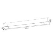 Трековый светильник однофазный 20W Белый дневной ULB-Q281 20W-4000K WHITE 110deg на шинопровод белый UL-00010117 Volpe