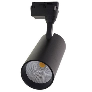 Трековый светильник однофазный 40W Белый дневной ULB-Q277 40W-4000К BLACK 60deg на шинопровод черный UL-00008059 Volpe
