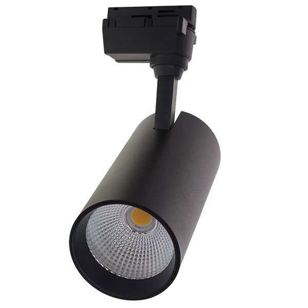 Трековый светильник однофазный 40W Белый дневной ULB-Q277 40W-4000К BLACK 60deg на шинопровод черный UL-00008059 Volpe