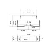 Блок питания (AC-DC) 12V  15W 03-160 Apeyron на din рейку Блок питания (AC-DC) 12V  15W 03-160 Apeyron на din рейку