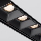 Трековый светильник 20W Белый теплый TR076-2-20W3K-B Точки / Points Gravity 3000K чёрный