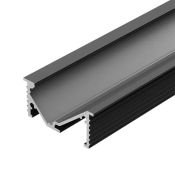 алюминиевый профиль SL-BEVEL-W32-F-2000 ANOD BLACK 063941