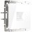 Розетка встраиваемая компьютерная  одиночная WERKEL Ethernet  RJ-45 W5120101 белый