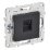 Розетка встраиваемая компьютерная IEK SKANDY SK-K10-2-K53 SK-K02G RJ45 кат.6 графит