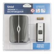 Звонок электронный беспроводной UL-00006434 UDB-015W-R1T1-36S-100M-WH/BL