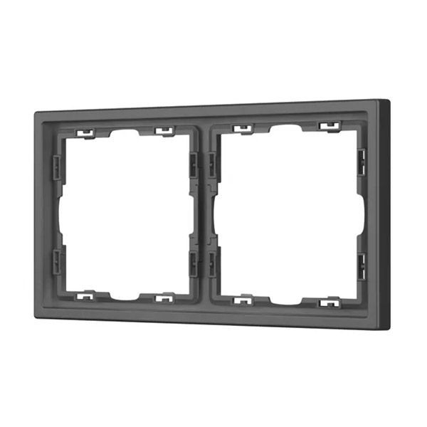 Рамка пластик 2 поста Arlight FRM-NOBE-SFPL-2-GR 054218(1) серый