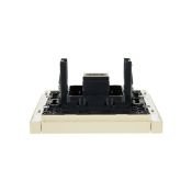 Розетка встраиваемая HDMI IEK FORTE&PIANO FP440 ваниль FP-H10-K10