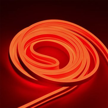 Комплект гибкого неона  40W Красный LSR5-R-120-65-2-05-S0 220В IP65 IEK 5метров