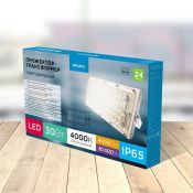 прожектор Белый дневной  30W  05-41 4000K 180-250V IP65 белый Apeyron