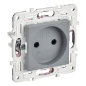 Штепсельная розетка встраиваемая IEK SKANDY 10А SK-R13-10-K03 SK-R01Gr без з/к с з/ш серый Штепсельная розетка встраиваемая IEK SKANDY 10А SK-R13-10-K03 SK-R01Gr без з/к с з/ш серый