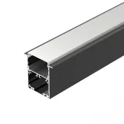 алюминиевый профиль SL-LINIA52-3L-F-2000 ANOD BLACK 044685