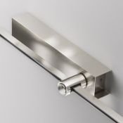 Основание настенное Wall для блока питания с вводом питания Flarity TRA155CW-BB-PT платина
