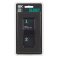 Рамка стеклянная 2 поста IEK SKANDY SK-M22-G-K53 SK-F22G графит