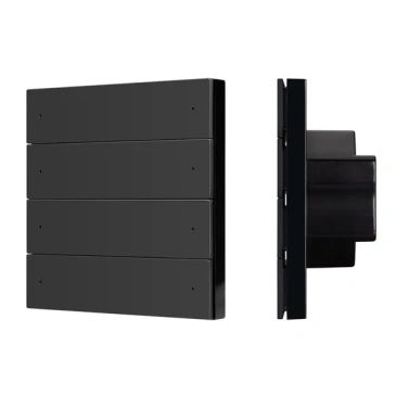 Панель 055484 SMART-ZB-801-22-1G-8SC-MULTI-IN Black (230V) TUYA