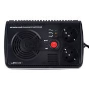 Стабилизатор напряжения релейный 09619 U-STR-500-1 Standard Courage настольный 2 гнезда