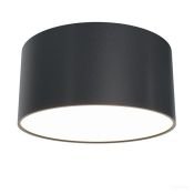 Накладной светильник  12W Белый теплый Зон / Zon C032CL-L12B3K круглый черный