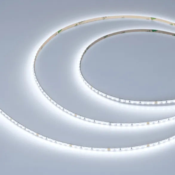 Светодиодная лента Белый 2216 24V  7W/m 182Led/метр 045007 MICROLED-M182-3.5mm 6000K  LUX