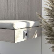 Рамка стеклянная 1 пост WERKEL Senso W0013106 серебряный
