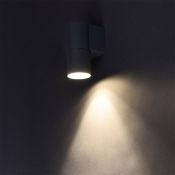 светильник IEK LIGHTING без лампы 5107 LT-UBU0-5107-GU10-1-K03 IP65 цилинд накладной серый