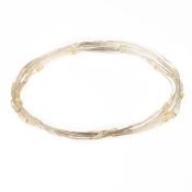 гирлянда НИТЬ на батарейках РОСА Бирюзовый 303-004 (3V, CR2032х2) 2.0м