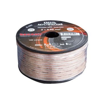 Кабель акустический 2*0.50 (прозрачный) SILICON