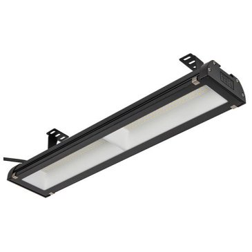 светильник 100W Белый LT-DSP0-7021-100-50-K02 ДСП 7021 100Вт 5000К линейный накладной черный IP65 IEK