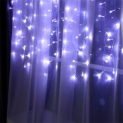гирлянда ЗАНАВЕС Белый прозрачная нить, 2х1,5 м, 360 LED