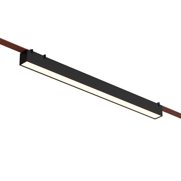 Трековый светильник  24W Белый-MIX BELTY SMART LINEAR DK5676-BK IP20 на шинопровод черный