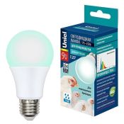 светодиодная лампа для птицеводства А60 9W UL-00003190 LED-A60-9W/SCBG/E27/FR/DIM IP65 PLO65WH диммируемая