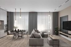 Трековый светильник однофазный  27W Белый-MIX SMART LINEAR DK8005-BK IP20 на шинопровод управляемый черный