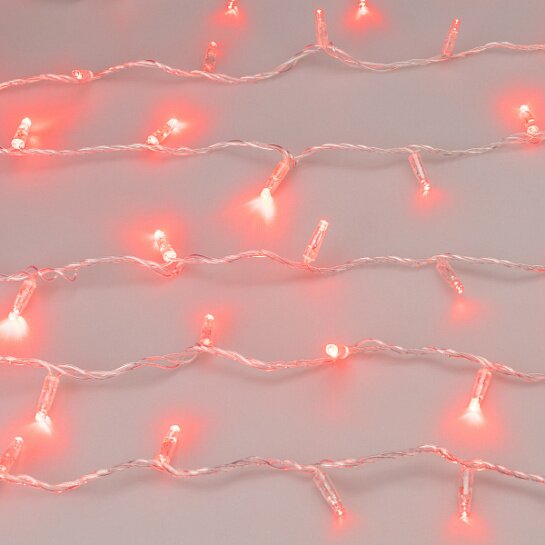 гирлянда  7W Красный 031639 ARD-STRING-CLASSIC-1000-CLEAR-100LED-PULSE 230V IP65 с эффектом мерцания