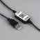 Умная гирлянда «Нить» RGB серебристая нить, управление с приложения, USB, 10.0 м., USB, 100 Led, IP20