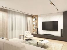 Трековый светильник однофазный  18W Белый-MIX SMART SPOT DK8012-BG IP20 на шинопровод управляемый золото/черный