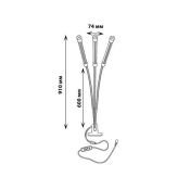 Фитосветильник  18W UL-00008904 ULT-P33-18W-SPLE-TM-60 IP40 WHITE TRIPLE на прищепке с таймером IP40