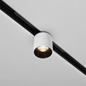 Трековый светильник  6W Белый теплый Альфа/Alfa S Exility 50deg TR132-2-7W3K-W IP20 на магнитный шинопровод белый