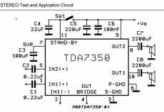 микросхема TDA7350