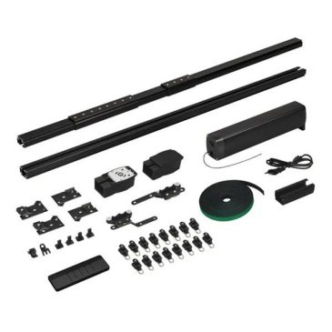 Карниз для штор с электроприводом CNK-M1-TY-RF-2M-BK длиной до 2,15м 058460 TUYA