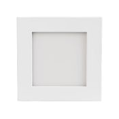 Встраиваемый светильник-панель   5W Белый дневной  020122 DL-93x93M-5W 220V IP20 квадратный белый