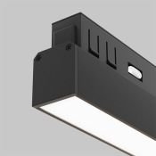 Трековый светильник угловой 24W Белый дневной Базис угловой/Basis Angle Exility 120deg TR102-24W4K-B IP20 на магнитный шинопровод черный