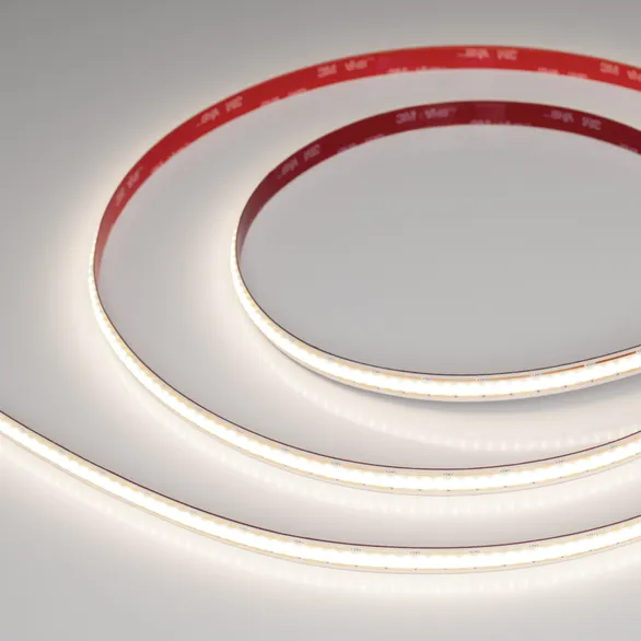 Светодиодная лента Белый дневной CSP 24V 10W/m 480Led/метр 044195 COB-X480-10mm 4000K FreeCut