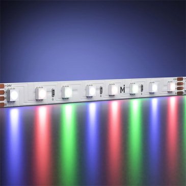 Светодиодная лента RGB 3838 24V  8W/m 80Led/метр 201130 Ultra