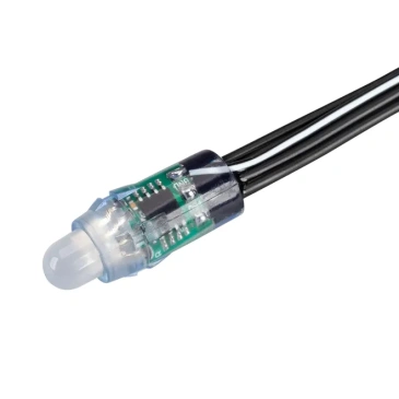 Светодиодный модуль герм. 1led SPI 12V круглый 043441 SPI-UVR-D12  White6000-BPT