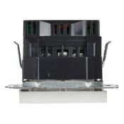 Штепсельная розетка встраиваемая IEK BRITE 16А BR-R14-16-U21-D21-K01 РЮш10-1-БрБ с з/к и шторками с USB A+A 2,1А белый