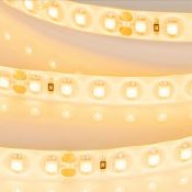 Светодиодная лента Желтый 2835 24V  9.6W/m 120Led/метр герм (силикон) 015132(2)  RTW-SE-A120 LUX IP65